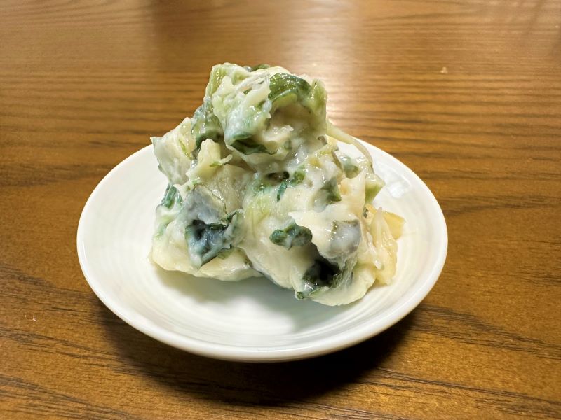野沢菜わさび漬け（老舗「まるたか」信州安曇野）